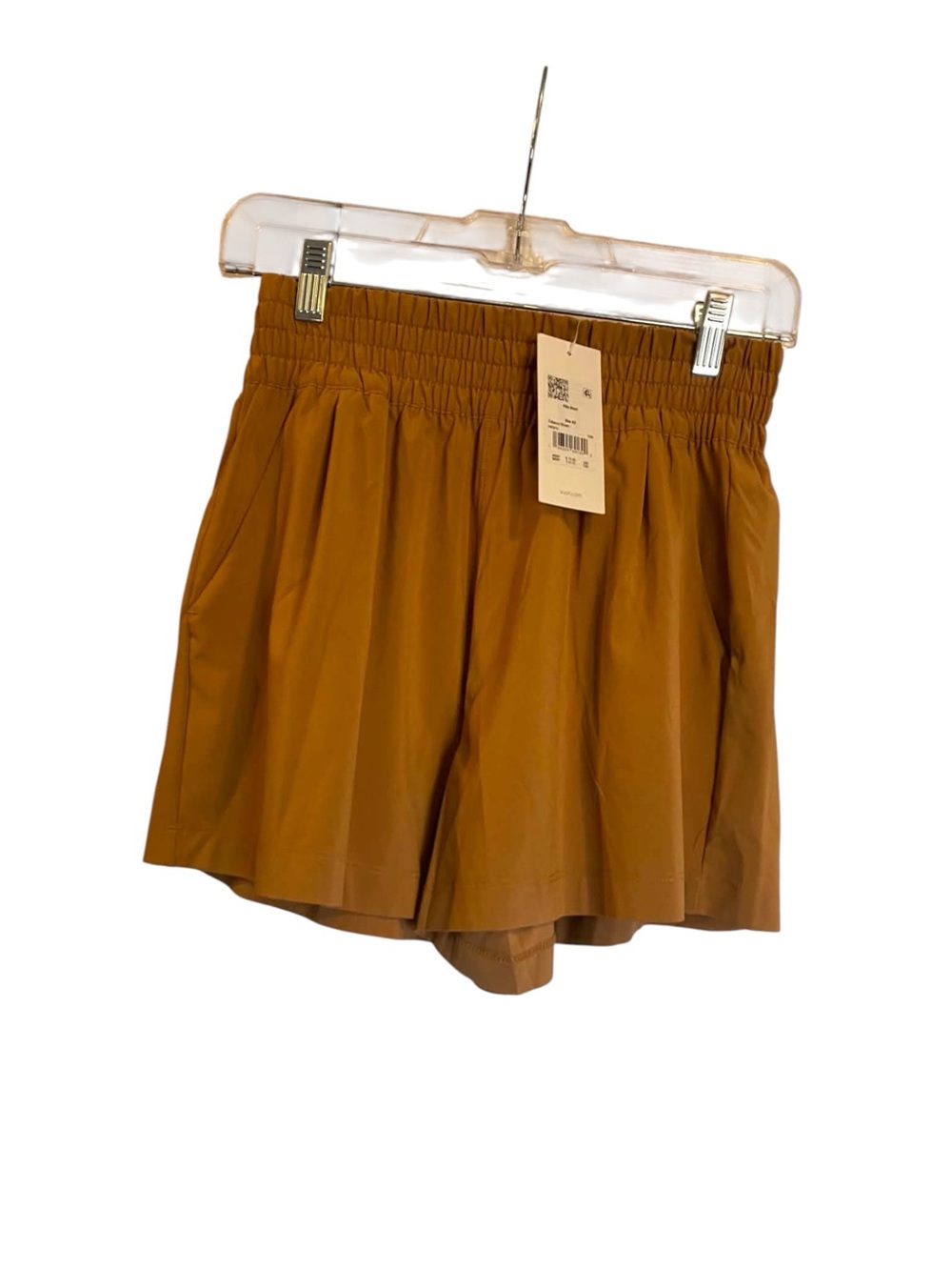 NWT Vuori Villa Shorts TOBACCO BROWN Size XS